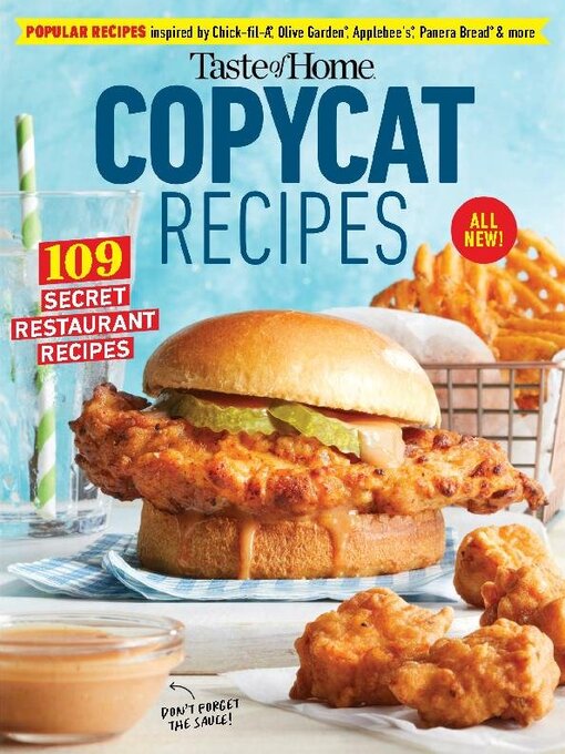 Titeldetails für Copycat Recipes nach Trusted Media Brands Inc. - Verfügbar
